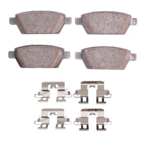 Ford Fusion Brake Pads - Rear - R1 Concepts - R1 Ceramic - `06-`13 Ford Fusion Brake Pads - Rear - R1 Concepts - R1 Ceramic - `06-`13